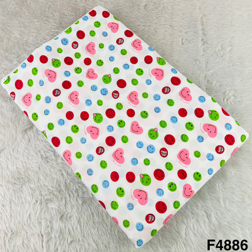 Baby print Cambric Cotton Fabric-F4886